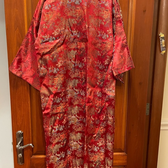 VINTAGE! CHEONGSAM/KIMONO/SHENLONG Hand made in Hong Kong - Picture 7 of 9